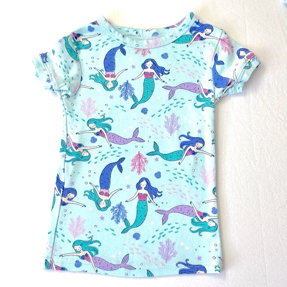 Gap Toddler Mermaid Short Pajama Set, Size 4 - Picture 2 of 6